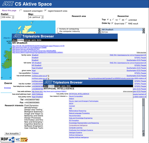 CS AktiveSpace topic provenance